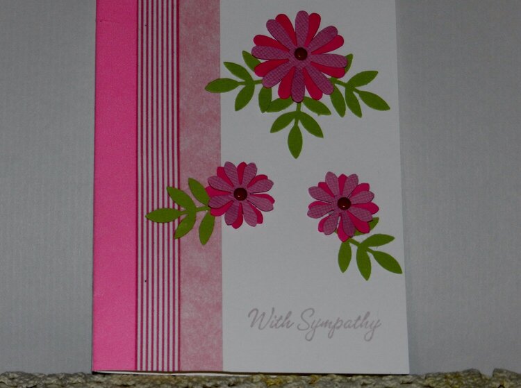 Girly Sympathy Card