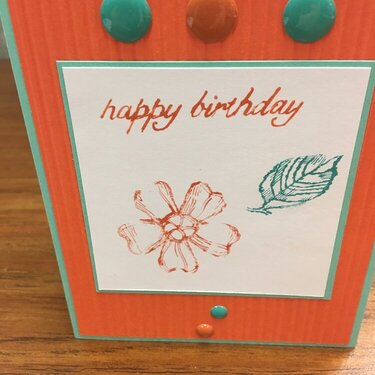 Rust and Teal Birthday