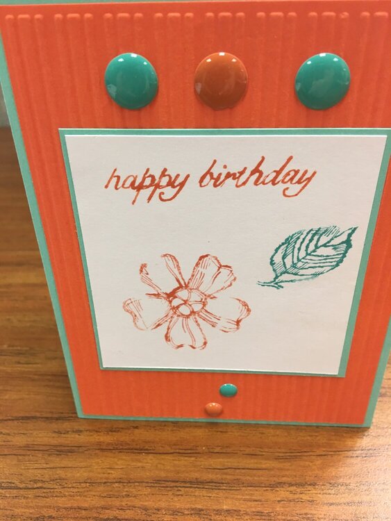 Rust and Teal Birthday