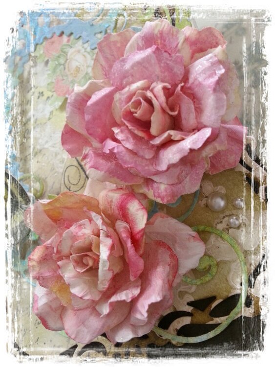 Handmade Roses (Spellbinders)