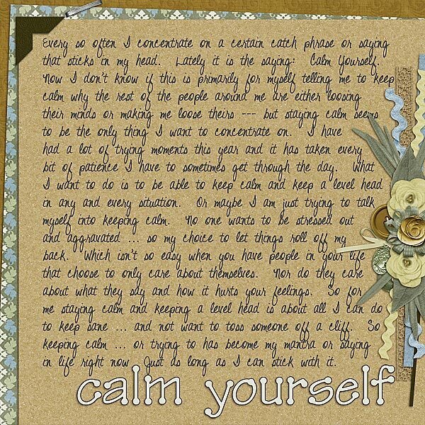 Calm Yourself