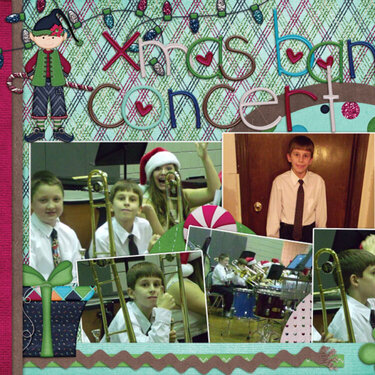 Xmas Band Concert -- Left Side