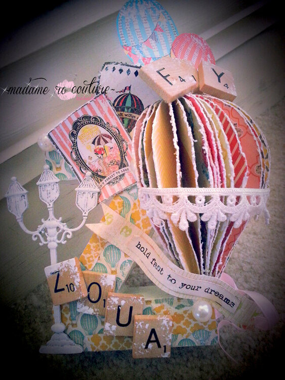 MME: Altered Letter w/ Hot Air Balloon
