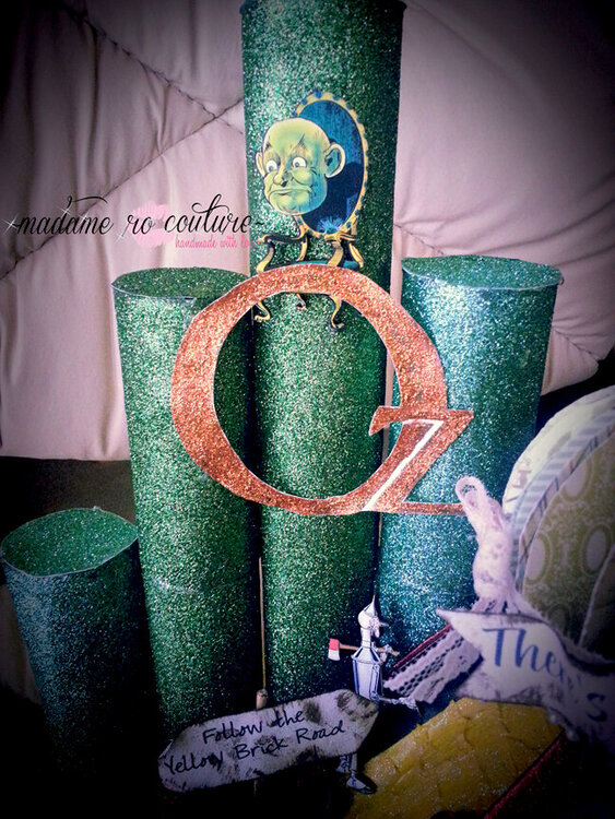 Wizard of Oz Altered Shoe &amp; TP Rolls