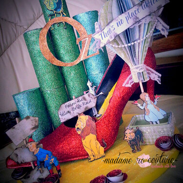 Wizard of Oz Altered Shoe & TP Rolls