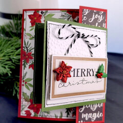 Mini Card Fun Fold for Christmas