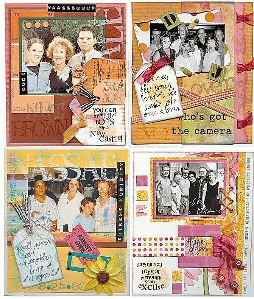 **Cigar Box Scrapbook for Sisters Birthday Gift**