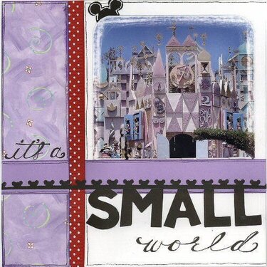 **Small World**Disney Challenge #1