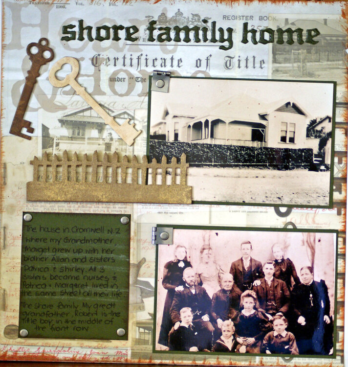 SHORE FAMILY HOME