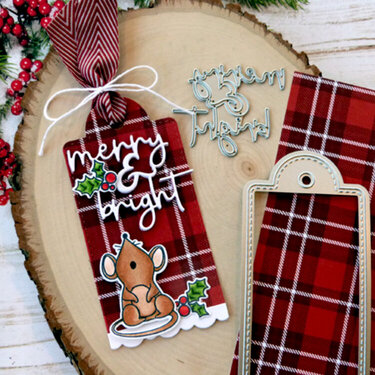 Merry &amp; Bright Holiday Tag