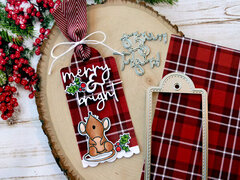 Merry & Bright Holiday Tag