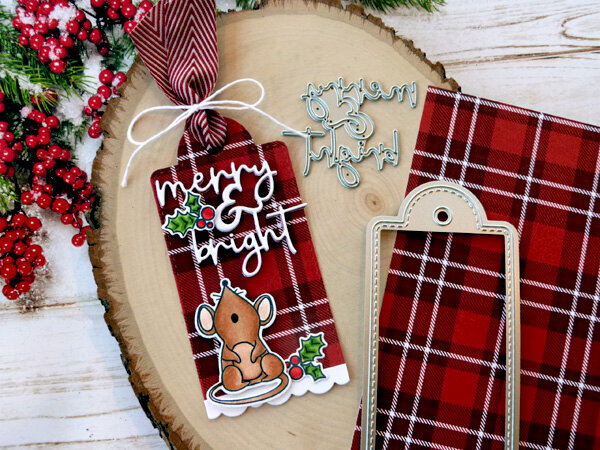 Merry &amp; Bright Holiday Tag