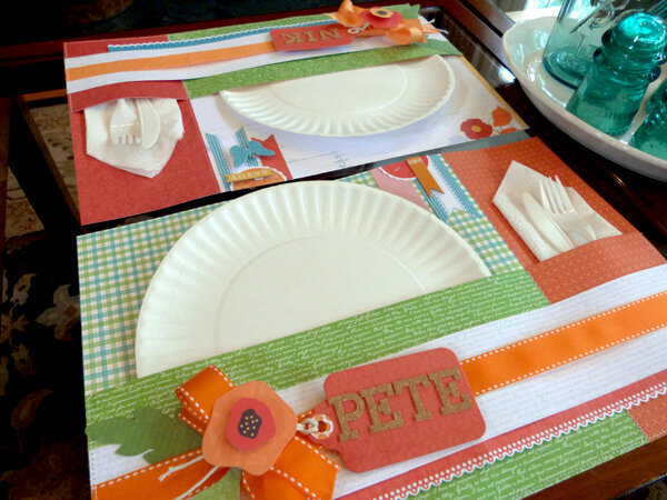 Summer Place Mat/ Place Settings
