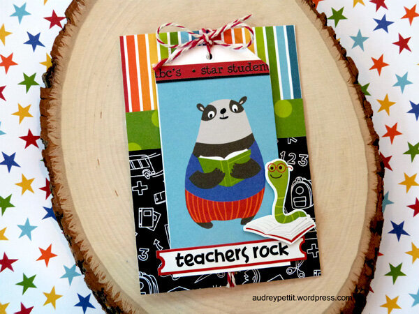 Teachers Rock Card