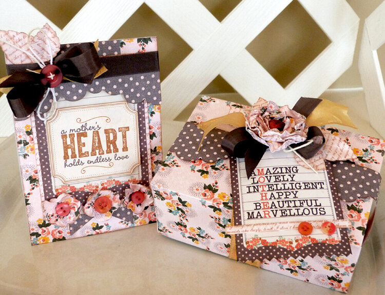 Mother Card and Gift Box
