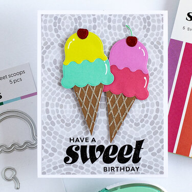 Ice Cream birthday card