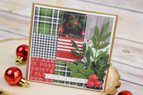 Quilted Christmas Card