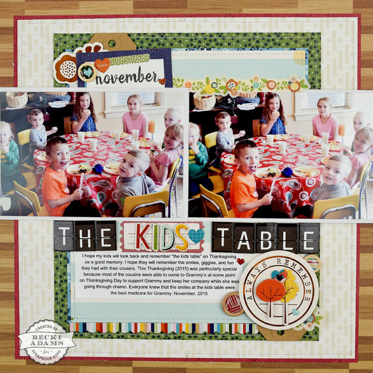 The KIDS table