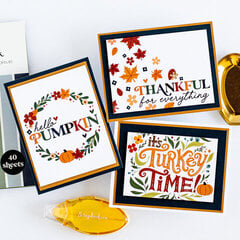 Fall Themed Card Set