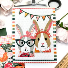 Bunny Birthday Card 