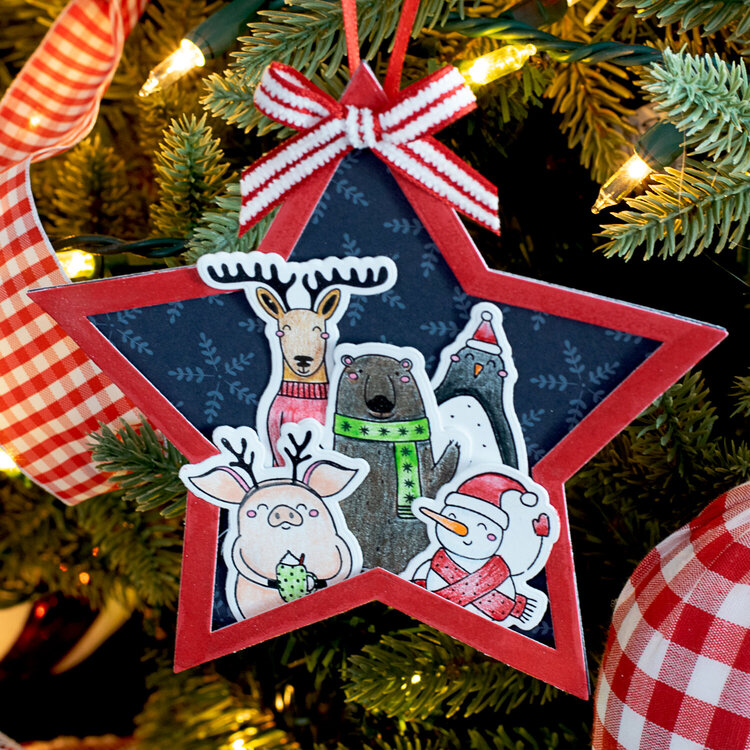 Christmas Friends Ornament