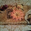 Handmade Vintage Romance Postcard