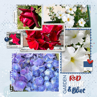 Red, White &amp; Blue Garden