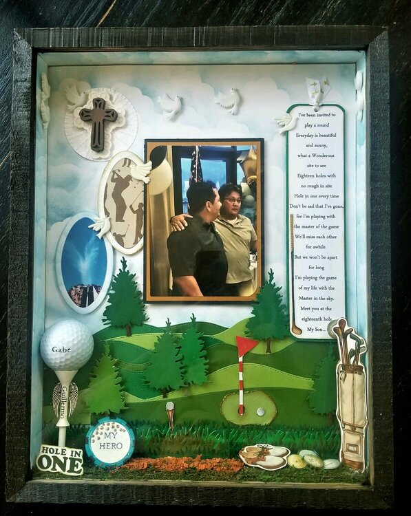 Handmade Designs by Gloria &quot;Memory Shadow Box Frame&quot;