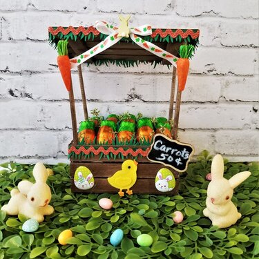 Mini Easter Carrot Stand