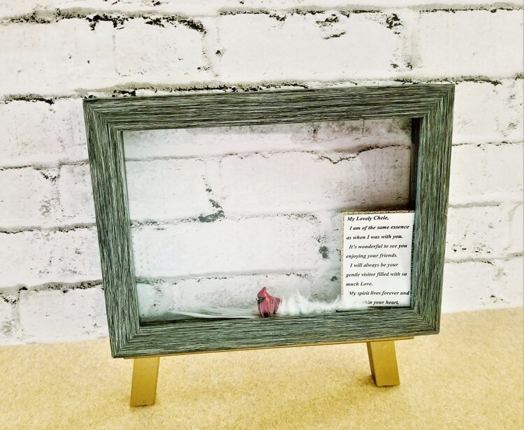 Comforting Shadow Box Frame 5&quot;x7&quot;
