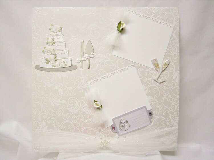Wedding Scrapbook and Layouts