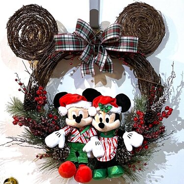 Christmas Disney Wreath