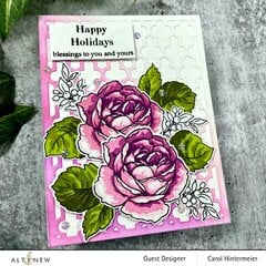 Altenew Shrub Rose Layering Stamp set