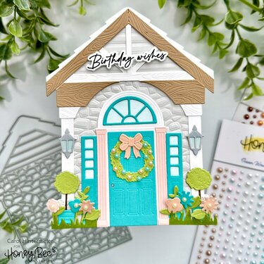 Front Porch Scene Birthday Card