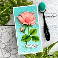 Lovely Layers: Roses Birthday card
