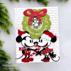 Mickey and Minnie Holiday Card