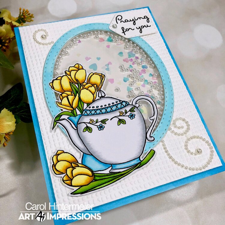 Teapot Shaker Card