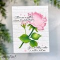 Layered Rose Birthday Card