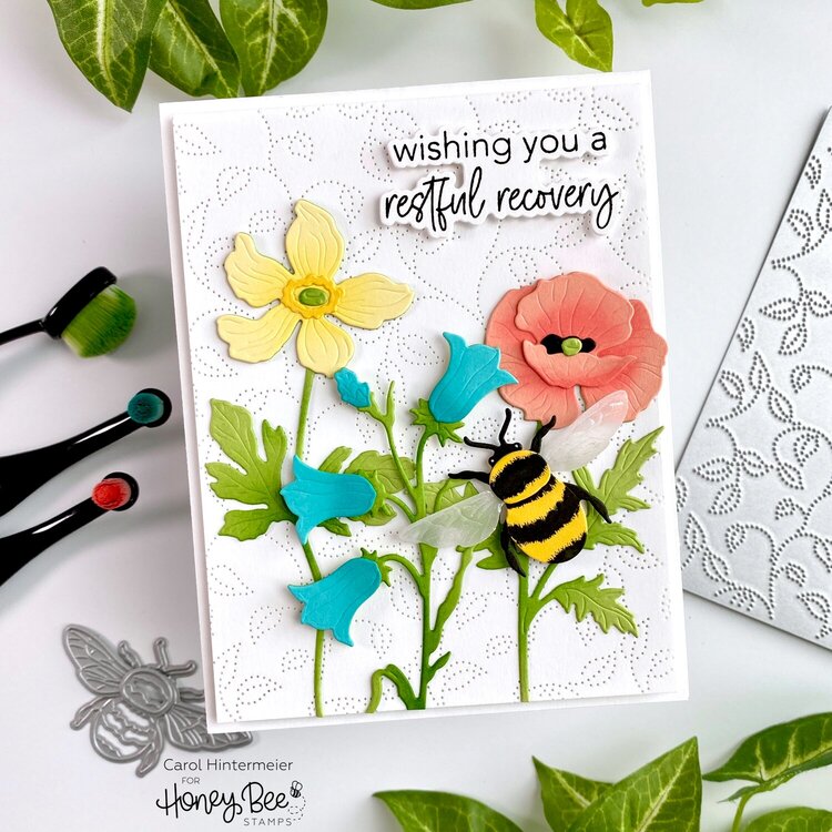 Floral Get Well Card