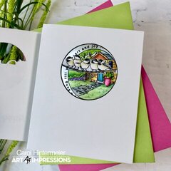 Gardening Circlet card