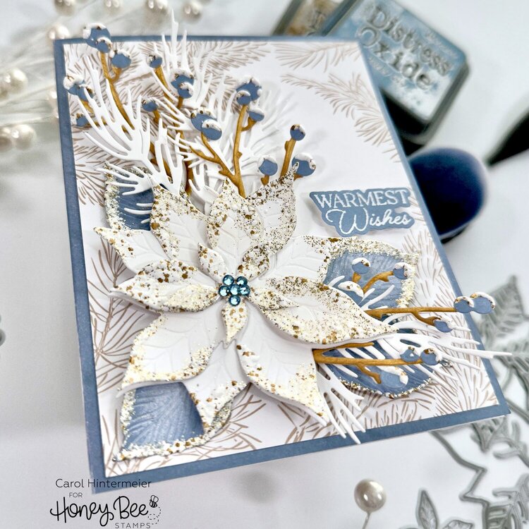 Floral Winter Card