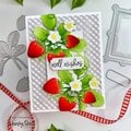 Well Wishes Card with Lovely Layers: Strawberries