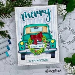 Big Pickup Christmas card