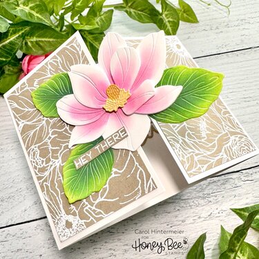 Floral Gatefold Card