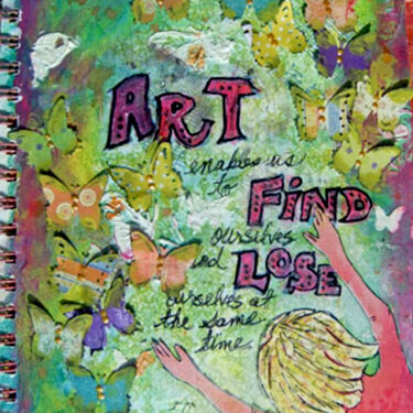 Art Journal (Page 1)- Swirlydoos UDC Week #5