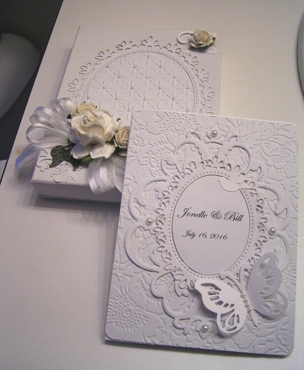 Wedding Card with gift box