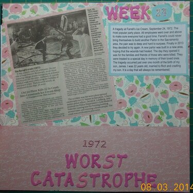 Worst Catastrophe - Week 24
