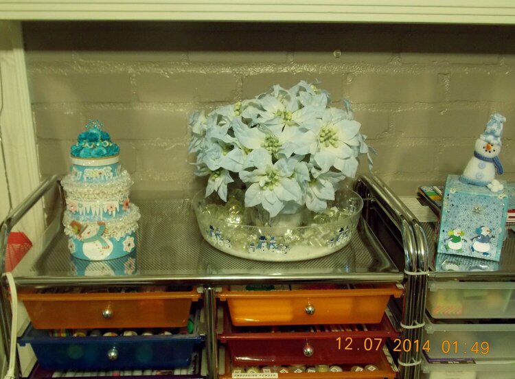 Altered cake box