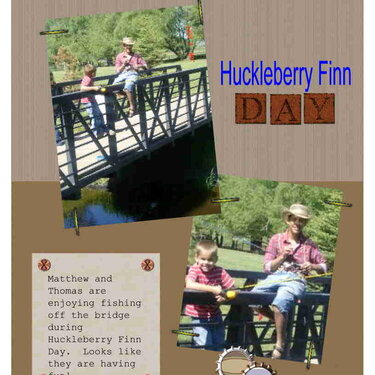 Huckleberry Fin Day