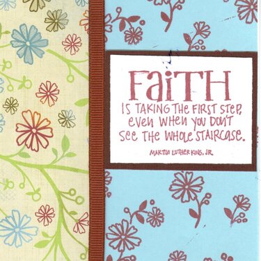 Faith card
